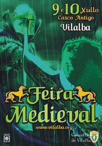 imaxe do cartel da Feira Medieval de Vilalba