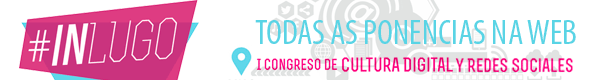 Banner de las conferencias del congreso #INLUGO