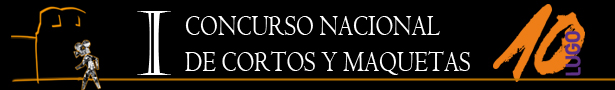 Baner del I CONCURSO NACIONAL DE CORTOS Y MAQUETAS